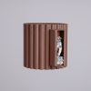 Appliques murales Aluminium Marron G9 1 AURA