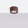 Plafonniers Aluminium Marron Gx53 1 AURA