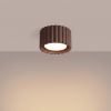 Plafonniers Aluminium Marron Gx53 1 AURA