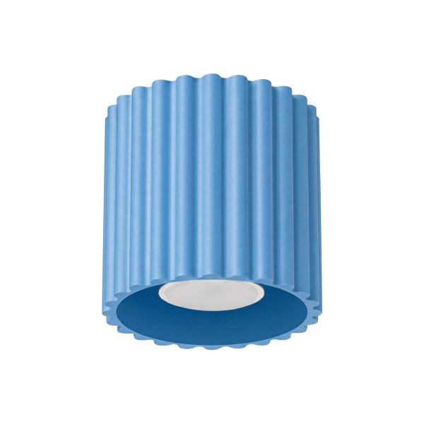 Plafonniers Aluminium Bleu GU10 1 AURA