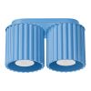 Plafonniers Aluminium Bleu GU10 2 AURA