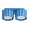 Plafonniers Aluminium Bleu Gx53 2 AURA