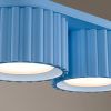Plafonniers Aluminium Bleu Gx53 2 AURA