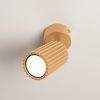 Plafonniers Aluminium Doré GU10 1 KARBON