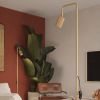 Lampadaire Aluminium Doré GU10 1 KARBON