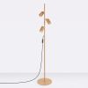 Lampadaire Aluminium Doré GU10 3 KARBON
