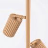 Lampadaire Aluminium Doré GU10 3 KARBON