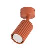 Plafonniers Aluminium Ocre Rouge GU10 1 KARBON