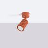 Plafonniers Aluminium Ocre Rouge GU10 1 KARBON