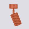 Plafonniers Aluminium Ocre Rouge GU10 1 KARBON