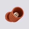 Plafonniers Aluminium Ocre Rouge GU10 1 KARBON