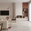 Lampadaire Aluminium Ocre Rouge GU10 1 KARBON