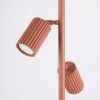 Lampadaire Aluminium Ocre Rouge GU10 3 KARBON