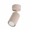 Plafonniers Aluminium Taupe GU10 1 KARBON