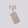 Plafonniers Aluminium Taupe GU10 1 KARBON