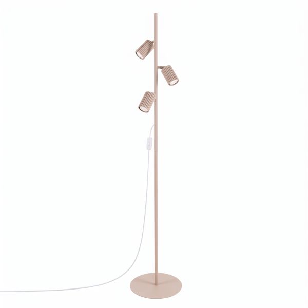 Lampadaire Aluminium Taupe GU10 3 KARBON
