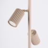 Lampadaire Aluminium Taupe GU10 3 KARBON