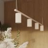 Lustres Aluminium Beige GU10 4 KARBON