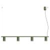 Lustres Aluminium Vert Olive GU10 4 KARBON