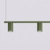 Lustres Aluminium Vert Olive GU10 4 KARBON