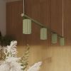 Lustres Aluminium Vert Olive GU10 4 KARBON