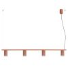 Lustres Aluminium Ocre Rouge GU10 4 KARBON