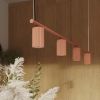 Lustres Aluminium Ocre Rouge GU10 4 KARBON