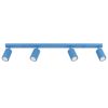 Plafonniers Aluminium Bleu GU10 4 KARBON