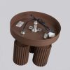 Plafonniers Aluminium Marron GU10 3 KARBON