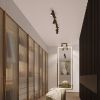 Plafonniers Aluminium Marron GU10 3 KARBON