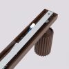 Plafonniers Aluminium Marron GU10 4 KARBON