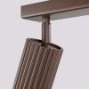 Plafonniers Aluminium Marron GU10 4 KARBON