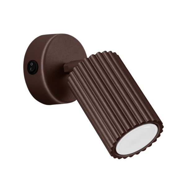 Appliques murales Aluminium Marron GU10 1 KARBON