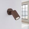 Appliques murales Aluminium Marron GU10 1 KARBON