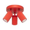 Plafonniers Aluminium Rouge GU10 3 KARBON