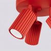 Plafonniers Aluminium Rouge GU10 3 KARBON