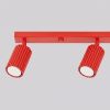Plafonniers Aluminium Rouge GU10 4 KARBON