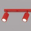 Plafonniers Aluminium Rouge GU10 4 KARBON