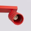 Plafonniers Aluminium Rouge GU10 4 KARBON