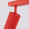 Plafonniers Aluminium Rouge GU10 4 KARBON