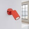 Appliques murales Aluminium Rouge GU10 1 KARBON