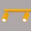 Plafonniers Aluminium Jaune GU10 4 KARBON
