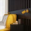 Plafonniers Aluminium Jaune GU10 4 KARBON
