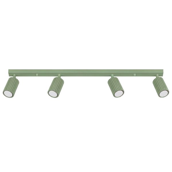 Plafonniers Aluminium Sauge GU10 4 KARBON