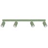 Plafonniers Aluminium Sauge GU10 4 KARBON
