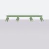 Plafonniers Aluminium Sauge GU10 4 KARBON