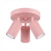 Plafonniers Aluminium Rose GU10 3 KARBON