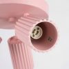 Plafonniers Aluminium Rose GU10 3 KARBON