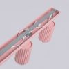 Plafonniers Aluminium Rose GU10 4 KARBON