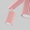 Plafonniers Aluminium Rose GU10 4 KARBON